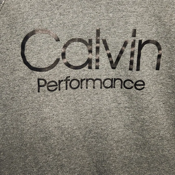 Calvin Performance Gray Sweatshirt - Picture 5 of 7